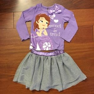 Sofia the First outfit, 3T